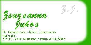zsuzsanna juhos business card